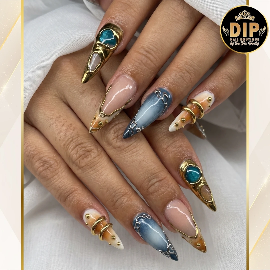 Dip Nail Art